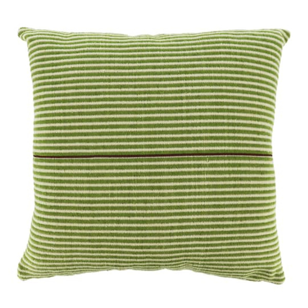 Ashland Striped Pillow, 18 x 18 in - Green