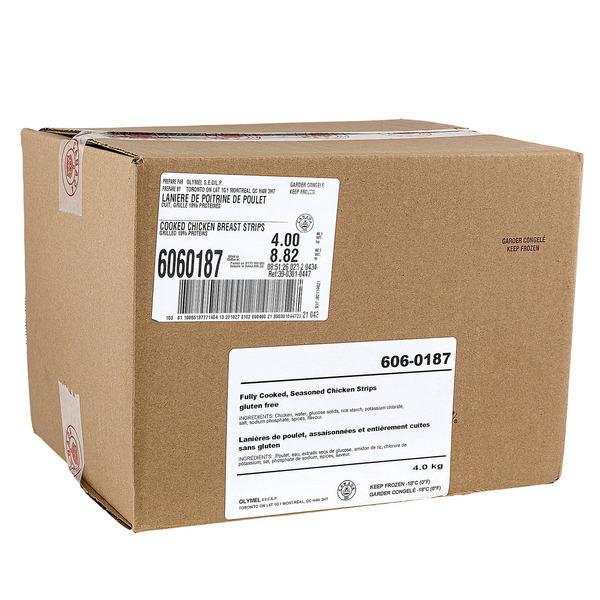 Cooked Chicken Strips