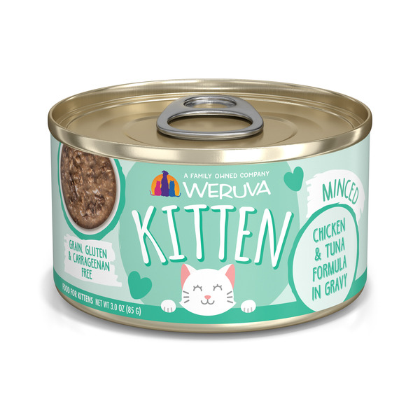 Weruva Kitten, Chicken & Tuna Formula in Gravy