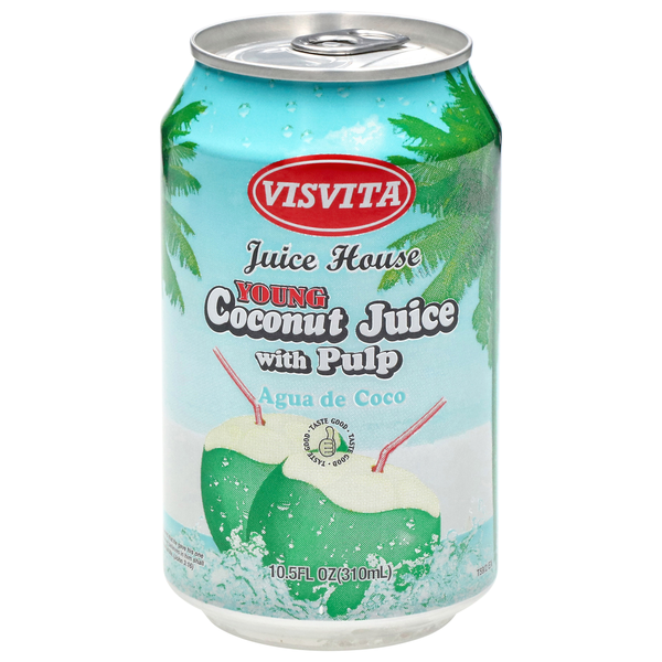 Visvita Young Coconut Juice With Pulp