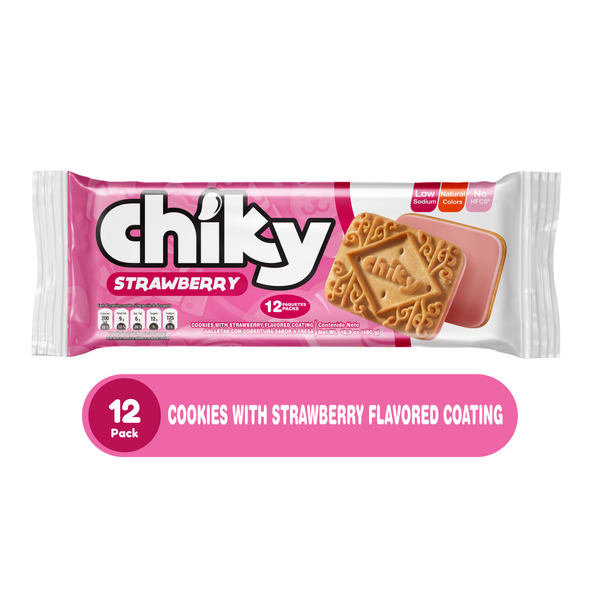 Chiky Strawberry Cookies
