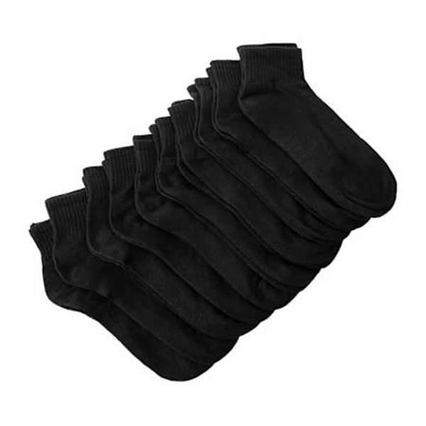 5B Style Juniors' Ladies' Quarter Socks