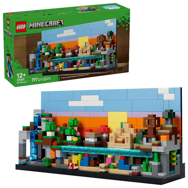 LEGO Minecraft Mini Biomes 797-Piece Building Set