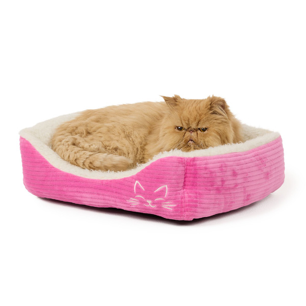 Whisker City Cuddler Cat Bed - Pink