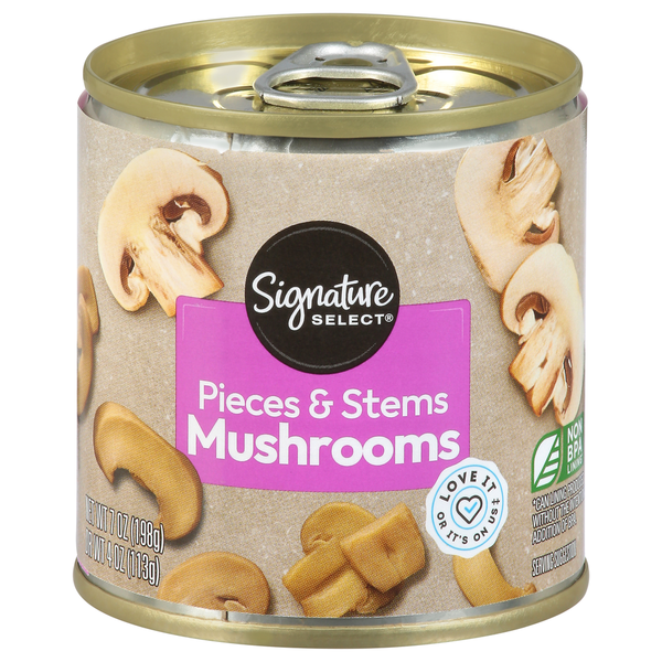 Signature SELECT Mushrooms, Pieces & Stems
