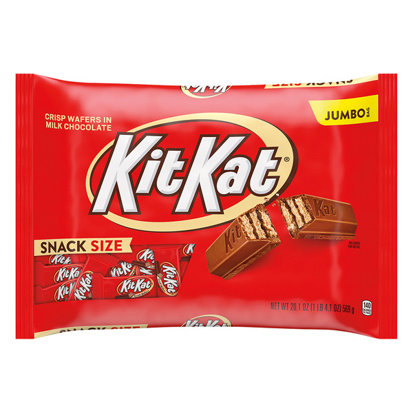 【新品未使用】KitKat キャディバッグ KIT KAT® Milk Chocolate Snack Size Candy Bars, 20.1 oz jumbo bag