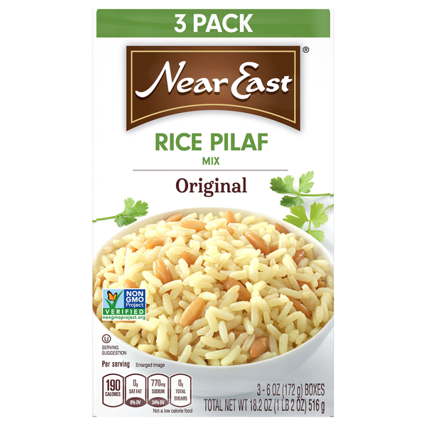 Near East Rice Pilaf Mix, Original, 3 Pack