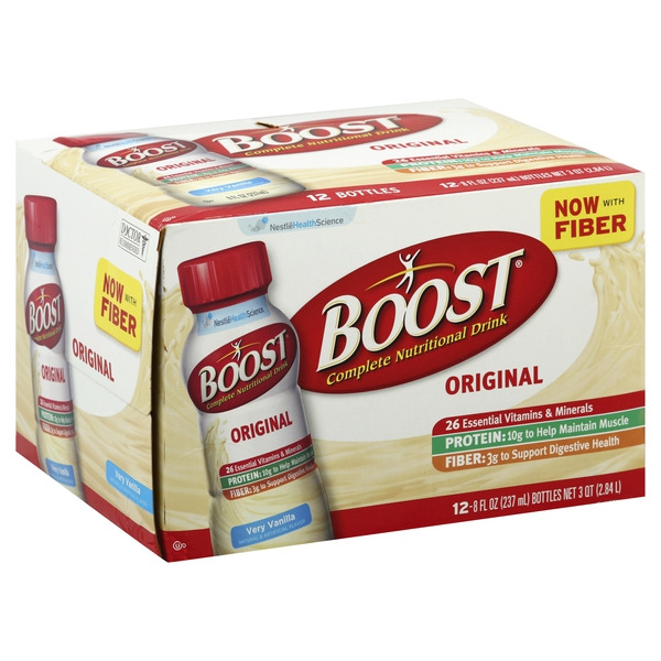 BOOST Balanced Nutritional Drink, Original, Very Vanilla BOOST Balanced Nutritional Drink, Original, Very Vanilla
