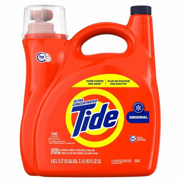 Tide Ultra Concentrated Liquid Laundry Detergent Original Scent