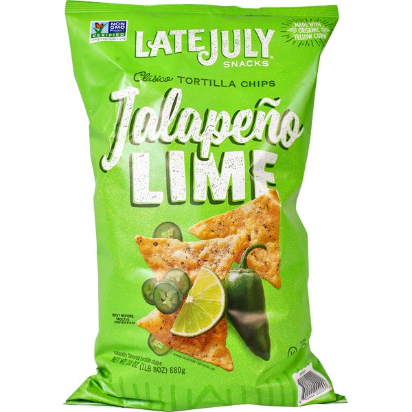 late july organic jalapeno lime multigrain chips 24 oz from costco taco works chips costco