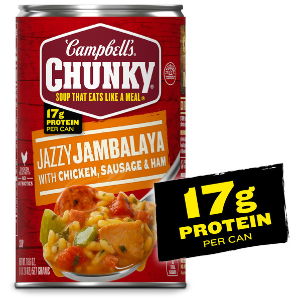Campbell's Jambalaya With Chicken, Sausage and Ham