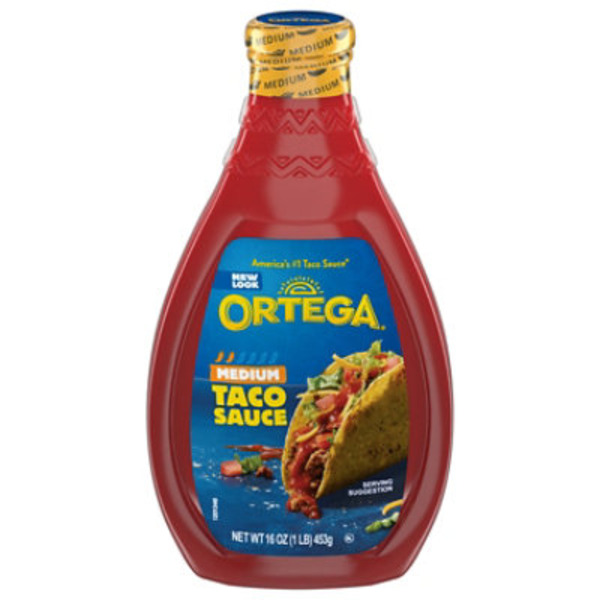 Ortega Original Thick and Smooth Medium Taco Sauce, Kosher