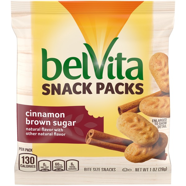 BelVita Cinnamon Brown Sugar Breakfast Biscuit Bites (1 oz) - Instacart