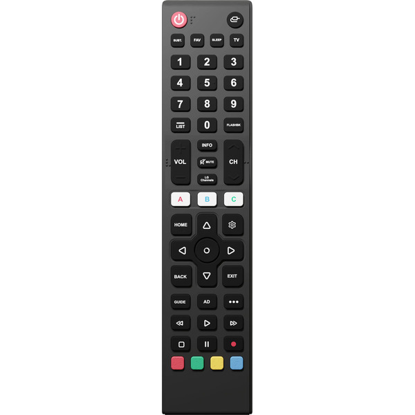 Insignia Replacement Remote for LG TVs - Black
