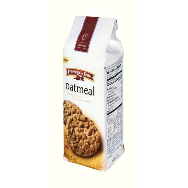 Pepperidge Farm Oatmeal Cookies 5 25 Oz Instacart