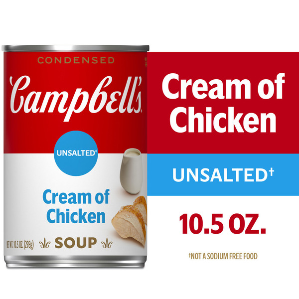 Campbell's Unsalted Cream of Chicken Soup Same-Day Delivery or