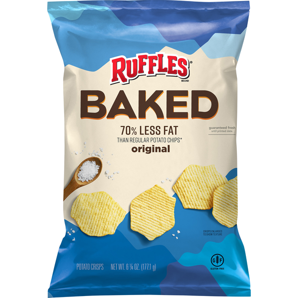 Ruffles Baked Potato Crisps, Original