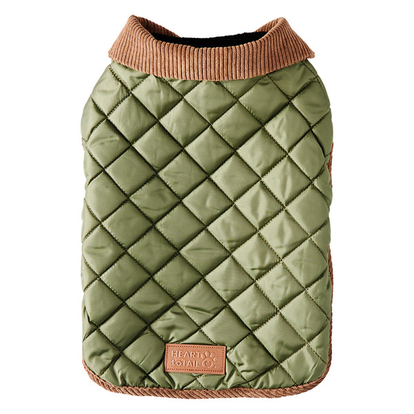 ALDI Heart to Tail Medium Cord Pet Jacket Green SameDay Delivery or Pickup Instacart