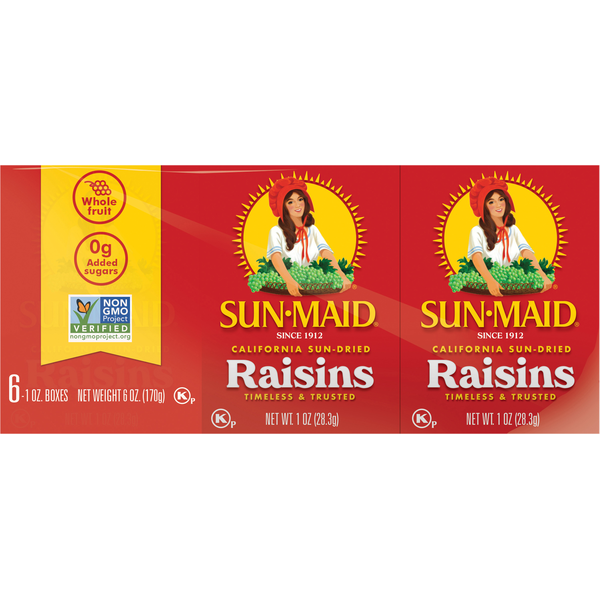Sun-Maid California Sun-Dried Raisins Same-Day Delivery or Pickup