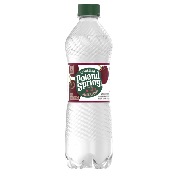 Poland Spring Black Cherry Sparkling Water (16.9 oz) Instacart