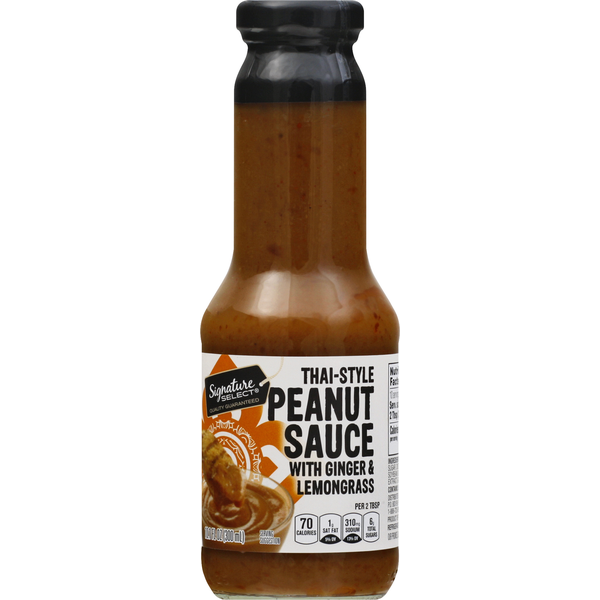 Signature SELECT Peanut Sauce, with Ginger & Lemongrass, Thai-Style