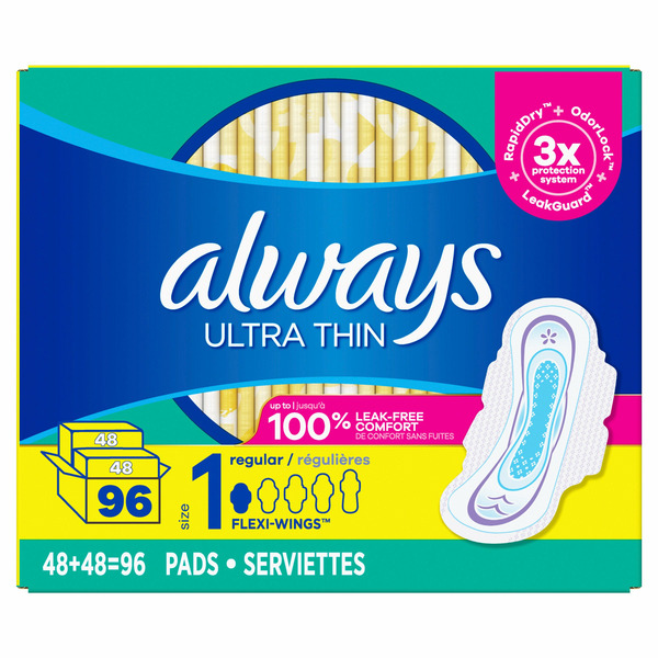 Always Ultra Thin Regular Pads
