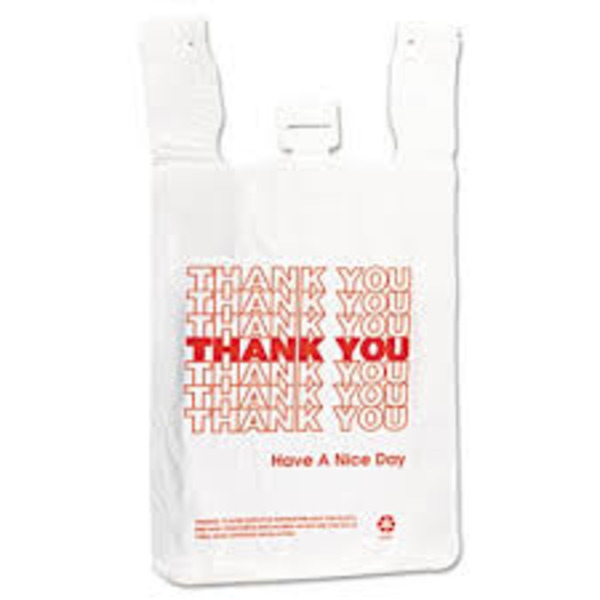 Inteplast-IBS - 1/6 Barrel Thank You Shopping Bags