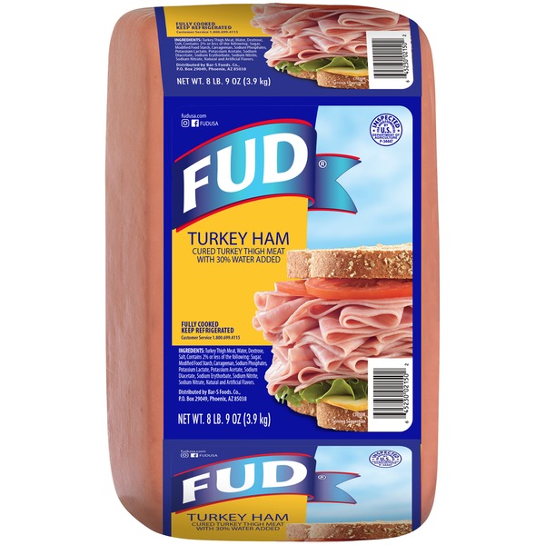 Fud Turkey Ham (8.56 lb) Instacart