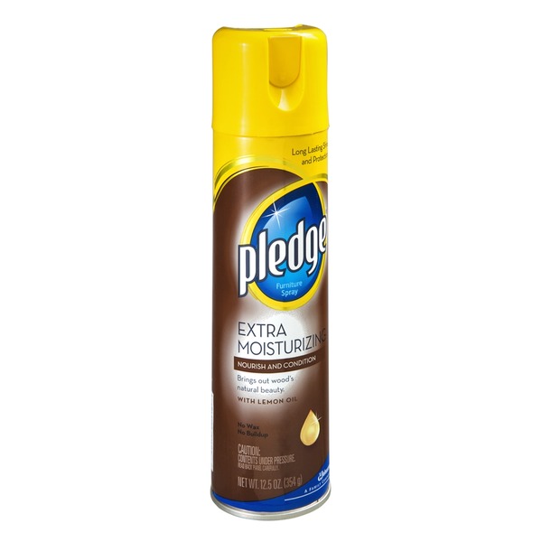 Pledge with Lemon Oil Extra Moisturizing Furniture Spray (12.5 oz) from