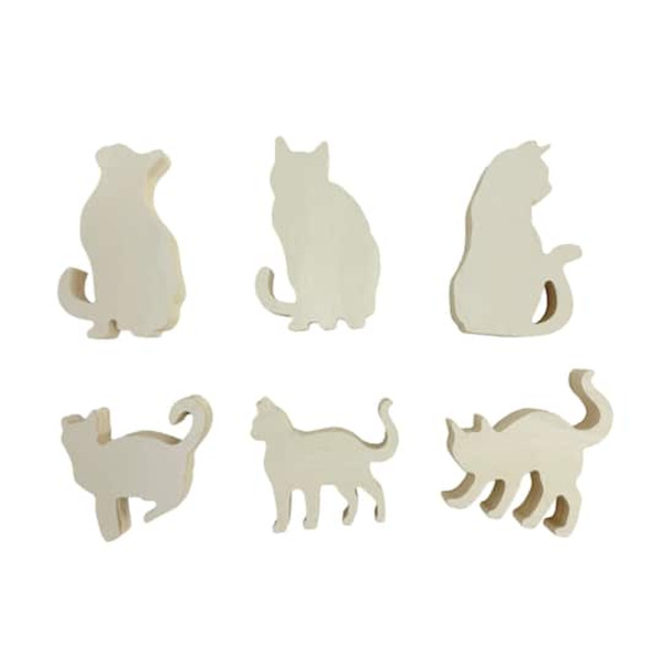 Make Market Cats DIY Wood Decor Shapes