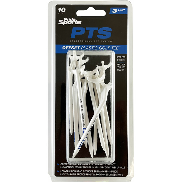 Professional Tee System Off-Set PTS Plastic Golf Tees
