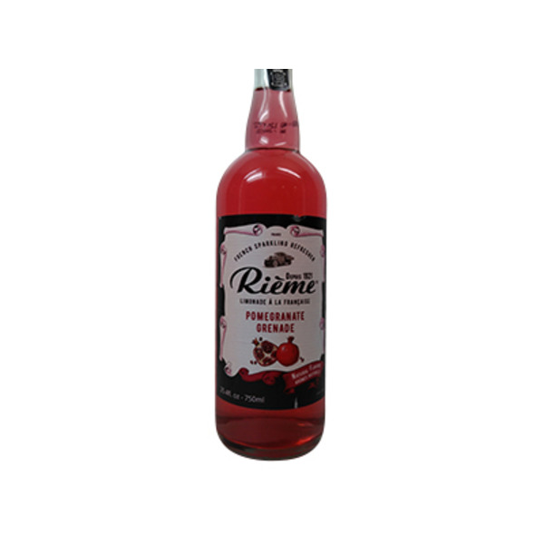 Rieme Limonade, Sparkling, Pomegranate