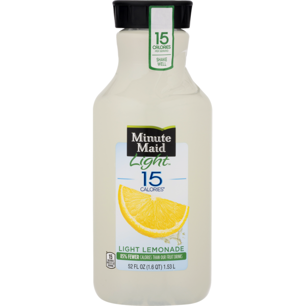 Minute Maid Light Lemonade (52 fl oz) from Safeway Instacart