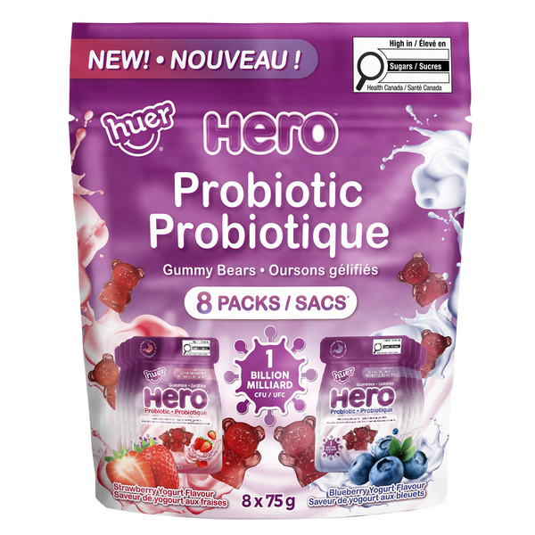 Huer Foods Inc. Hero Probiotic Gummy Bears