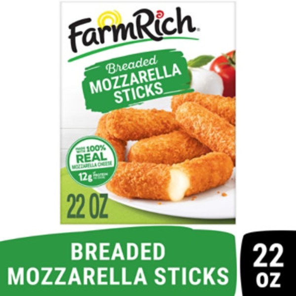 Farm Rich Breaded Mozzarella Cheese Sticks