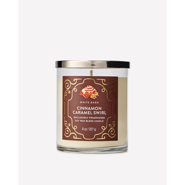 Cinnamon Caramel Swirl Single Wick Candle