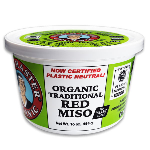 ★misoページ★ Namikura Aka Red Miso Aged 6 Months Organic Soybean Paste Tub