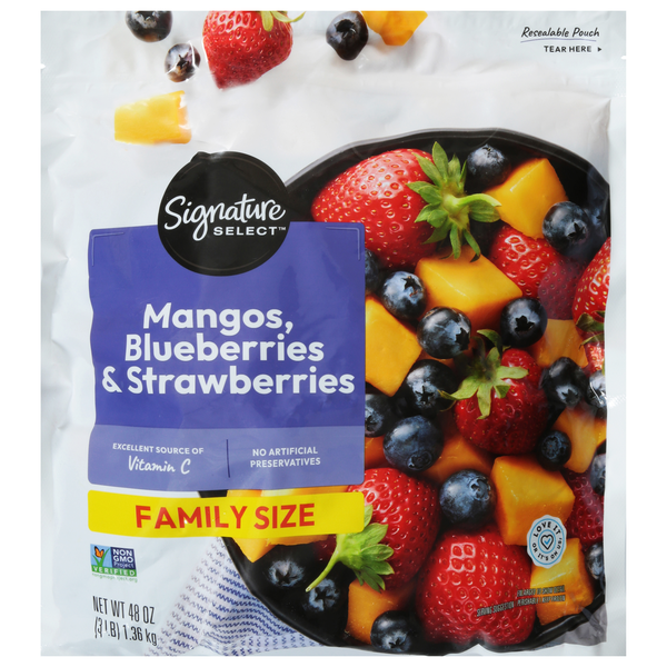 Signature SELECT Mangos, Blueberries & Strawberries, Family Size