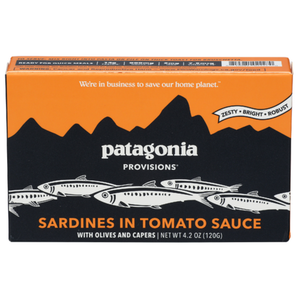 Patagonia Provisions Sardines In Tomato Sauce With Olives and