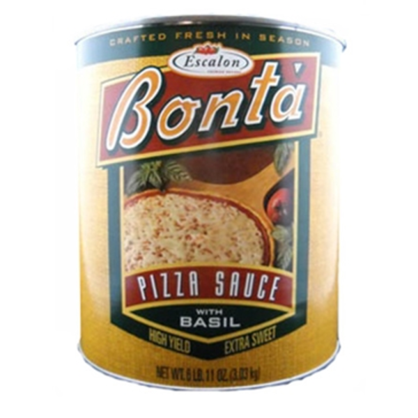 Bonta - Pizza Sauce with Basil - #10 Cans