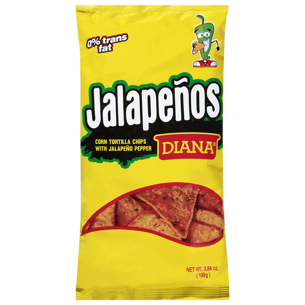 Diana’s Corn Tortilla Chips with Jalapeno Pepper