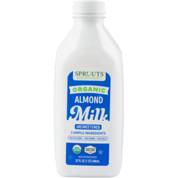 Sprouts Organic Unsweetened Almond Milk