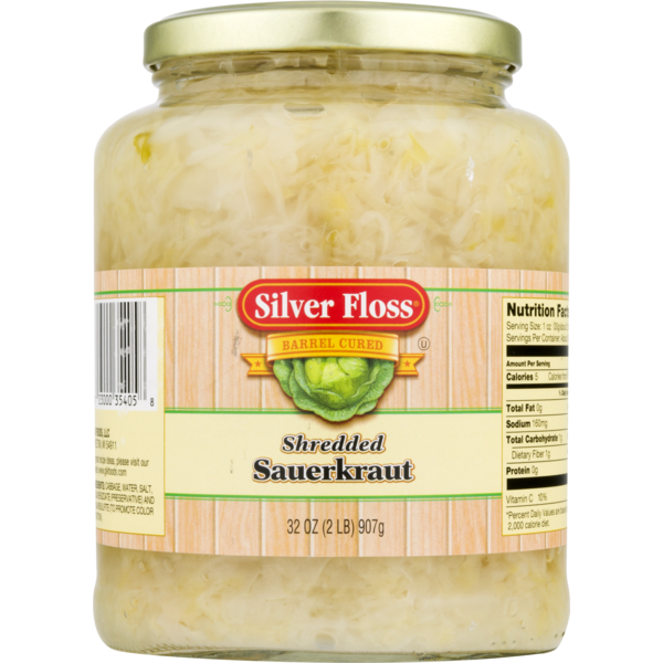 Silver Floss Shredded Sauerkraut (32 oz) from Safeway Instacart