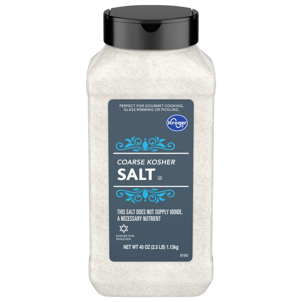 Kroger Kroger Kosher Salt SameDay Delivery or Pickup Instacart