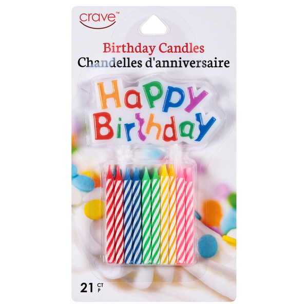 Crave Birthday Candles