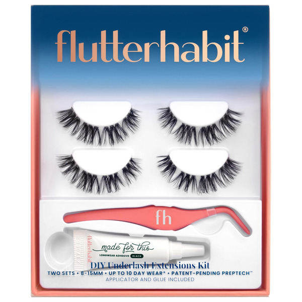FlutterHabit DIY Underlash Extensions Kit - The Flirt