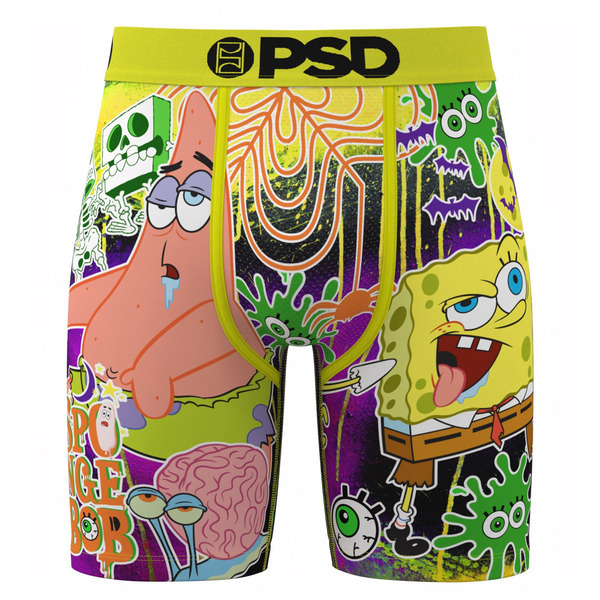 PSD Underwear Men's SpongeBob SquarePants Fright Fest, M - Multi