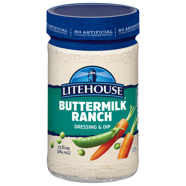 Litehouse Buttermilk Ranch Dressing & Dip Same-Day Delivery or Pickup |  Hornbacher's