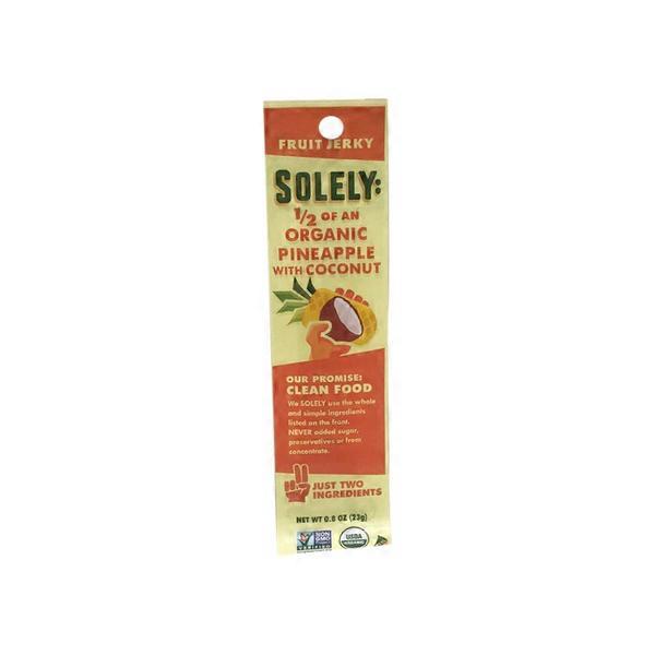 Solely Organic Pineapple & Coconut Fruit Jerky (each) from Rainbow