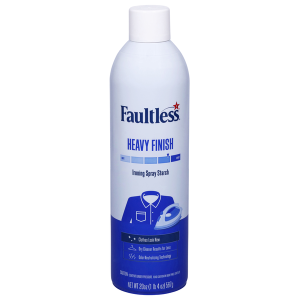 Faultless Heavy Finish Ironing Spray Same-Day Delivery